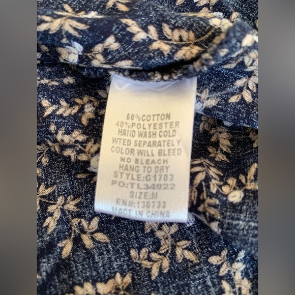 Umgee layered blouse floral tunic - Picture 8 of 9